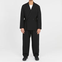 Darwin Blazer - Black Tropical Wool