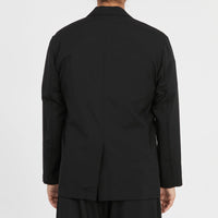 Darwin Blazer - Black Tropical Wool
