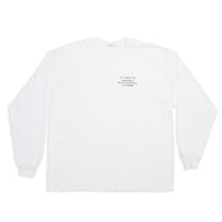 Biz LS T-Shirt - White Cotton
