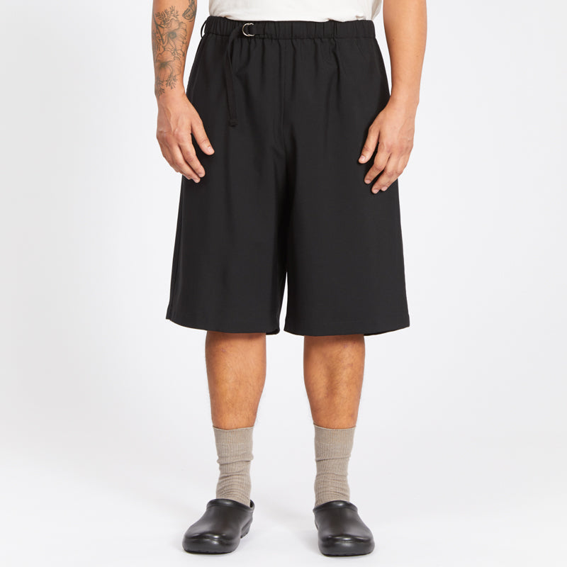 Palego Short - Black Tropical Wool – s.k. manor hill