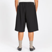 Palego Short - Black Tropical Wool
