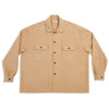 Park Shirt/Jacket - Tan Cashmere