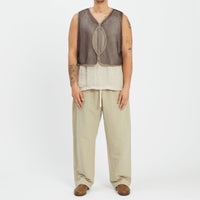 Trapper Vest - Brown Mesh