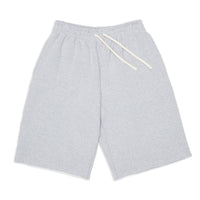 Earl Sweatshort - Heather Grey Cotton Fleece