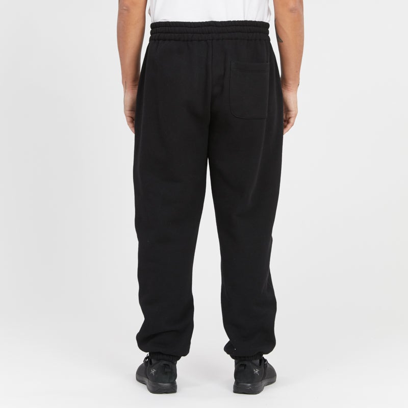 Alston Sweatpant - Black Cotton Fleece