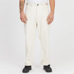 Mason Pant - Natural Brushed Cotton Twill