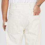 Mason Pant - Natural Brushed Cotton Twill