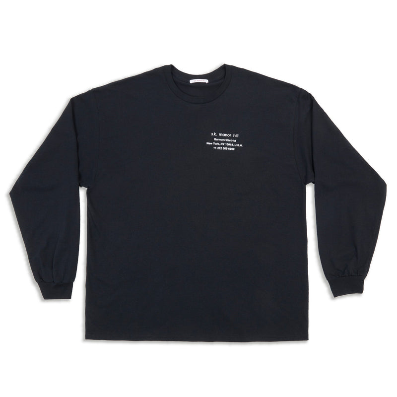 Biz LS T-Shirt - Black Cotton