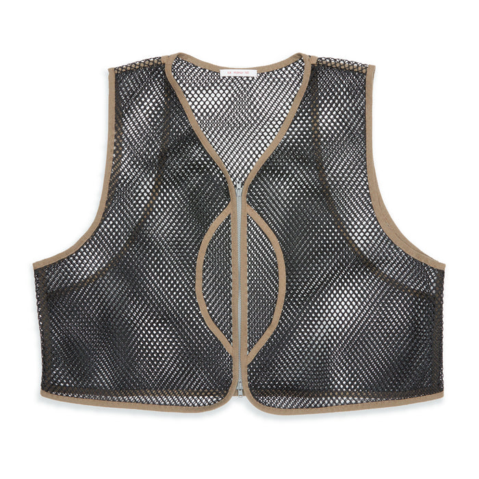 Trapper Vest - Black Mesh