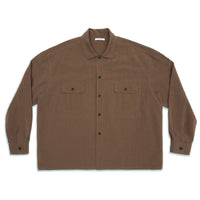 Park Shirt/Jacket - Brown Linen / Cotton / Nylon