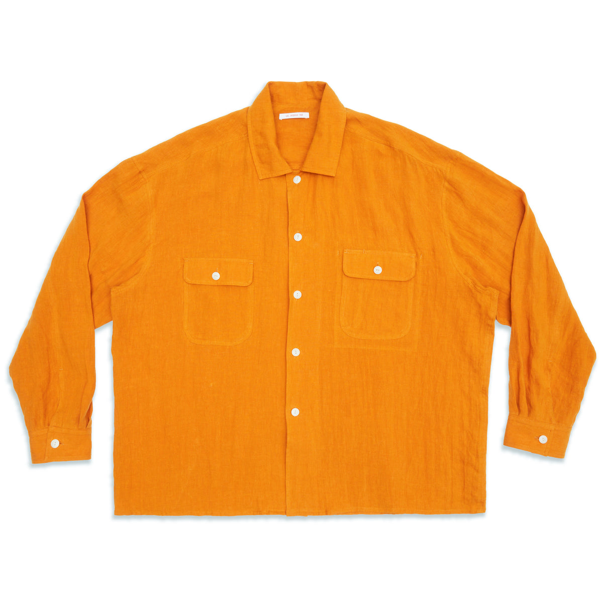 Park Shirt/Jacket - Burnt Orange Linen