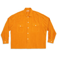 Park Shirt/Jacket - Burnt Orange Linen