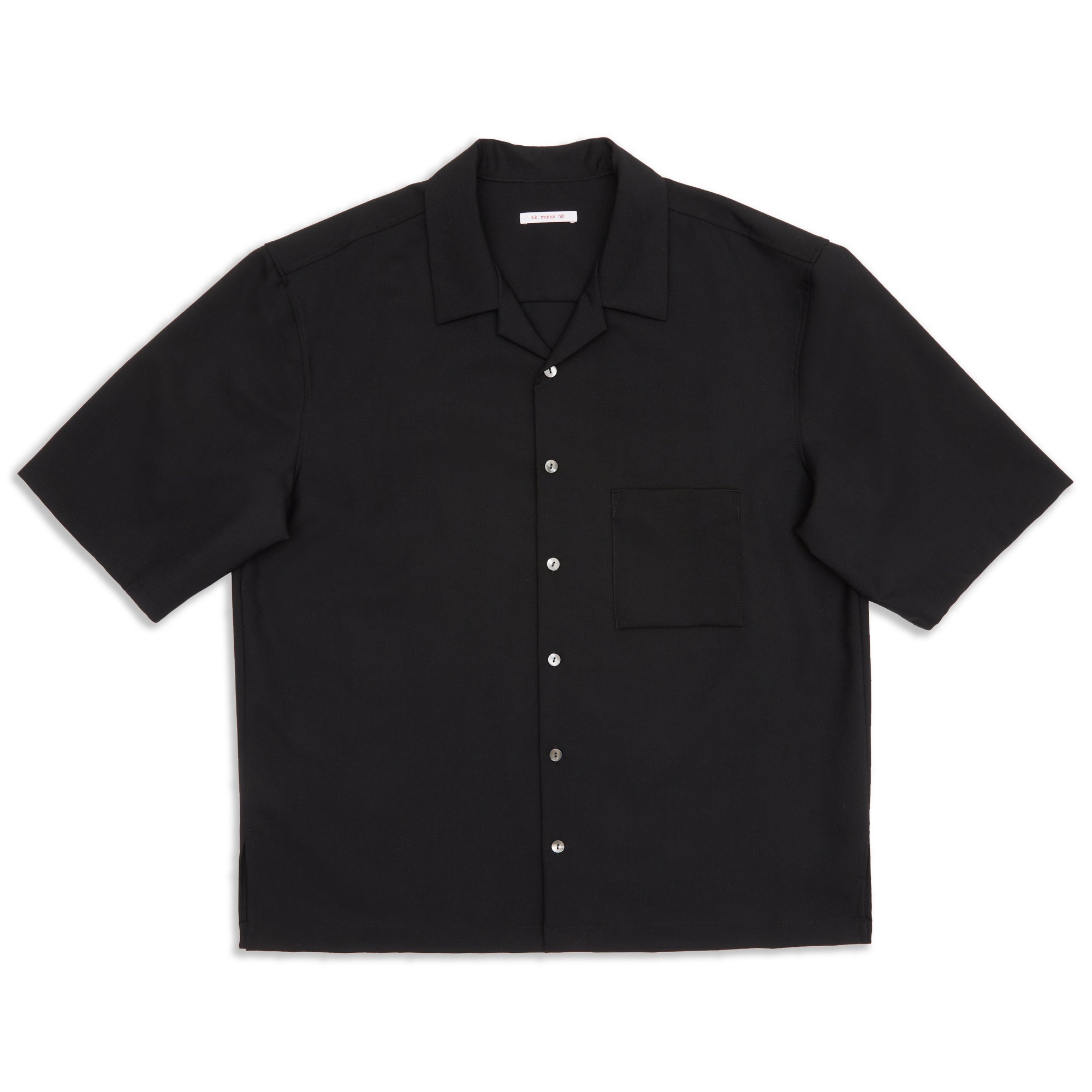 ALOHA LONG SHIRT 七人の侍 PC ORIGINAL ILLUSTRATION - WHITE