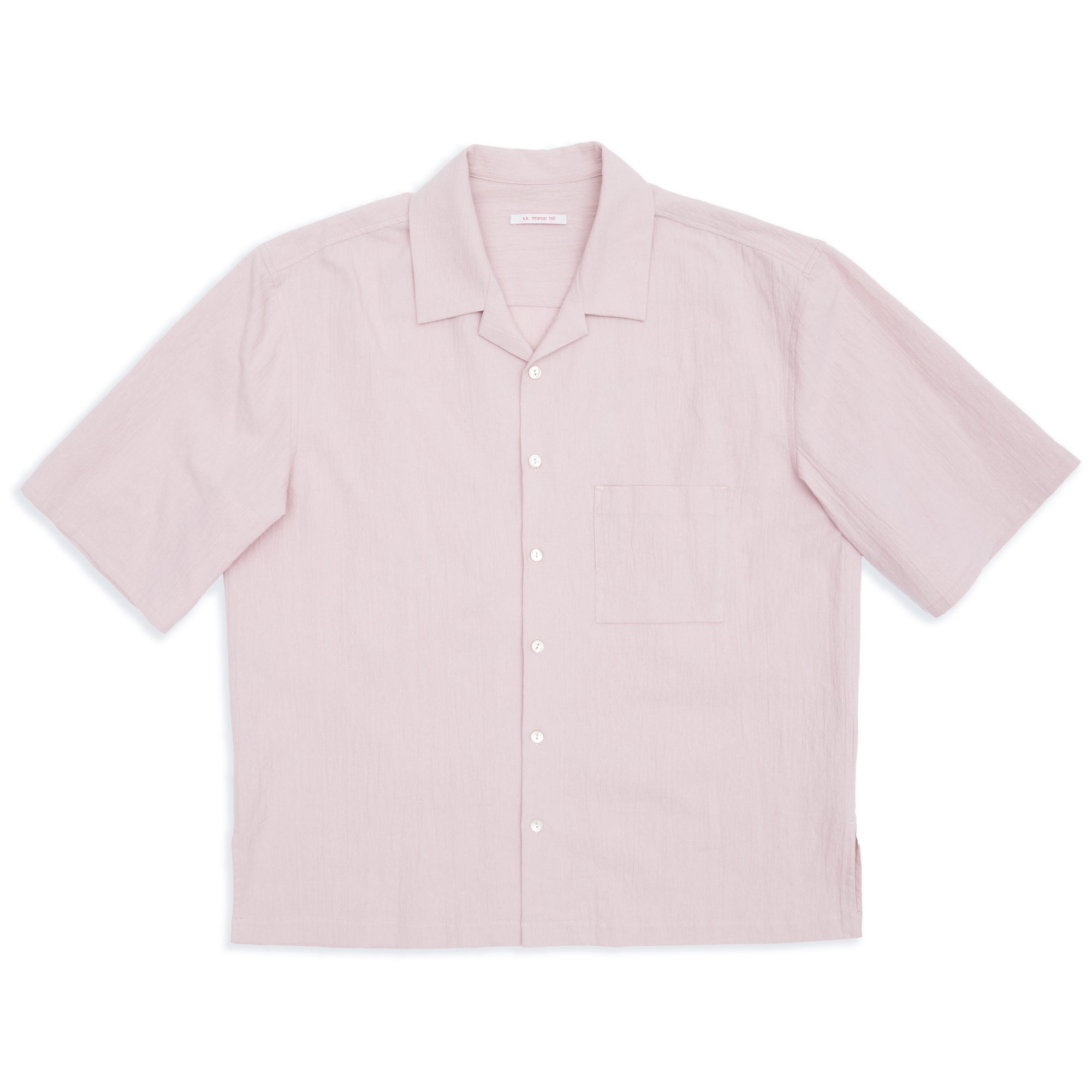 Generic Mens Cotton Linen Button Down Shirt Short Sleeve
