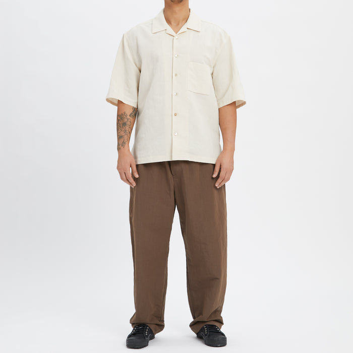Aloha Shirt - Bone Linen / Cotton