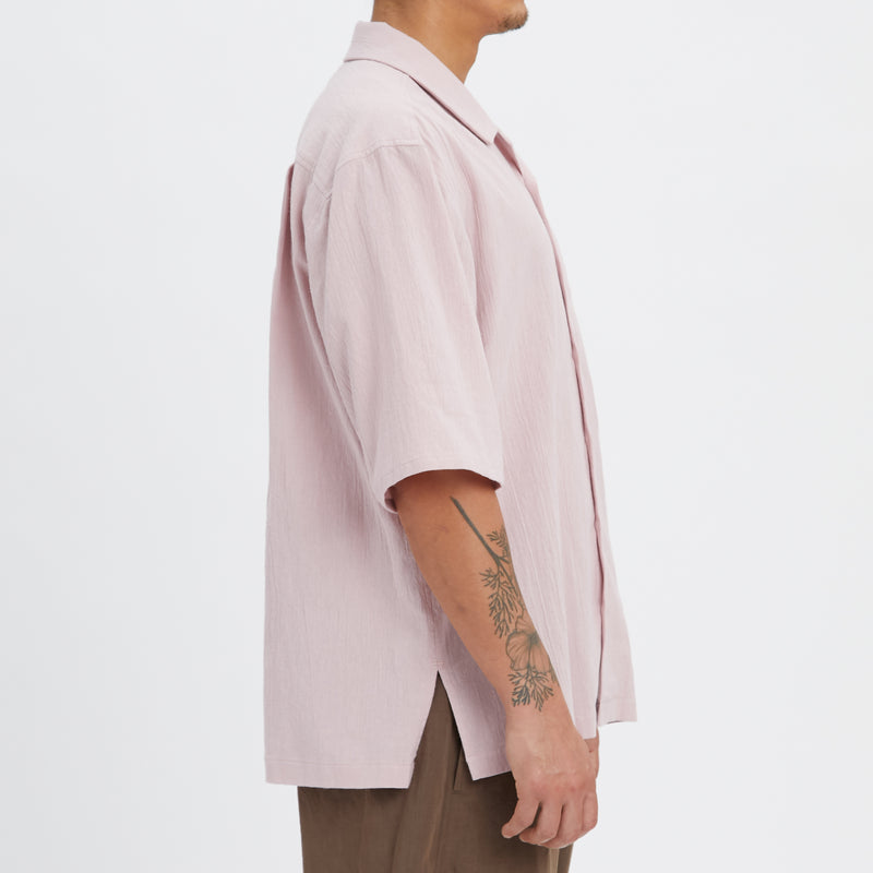 Aloha Shirt - Rose Cotton / Linen