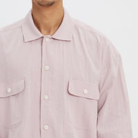 Park Shirt/Jacket - Rose Cotton / Linen