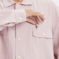 Park Shirt/Jacket - Rose Cotton / Linen