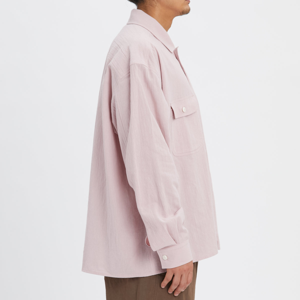 Park Shirt/Jacket - Rose Cotton / Linen