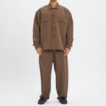 Park Shirt/Jacket - Brown Linen / Cotton / Nylon