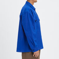 Park Shirt/Jacket - Royal Blue Ramie