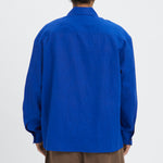 Park Shirt/Jacket - Royal Blue Ramie