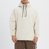 Pod Pullover Jacket - Bone Linen / Cotton