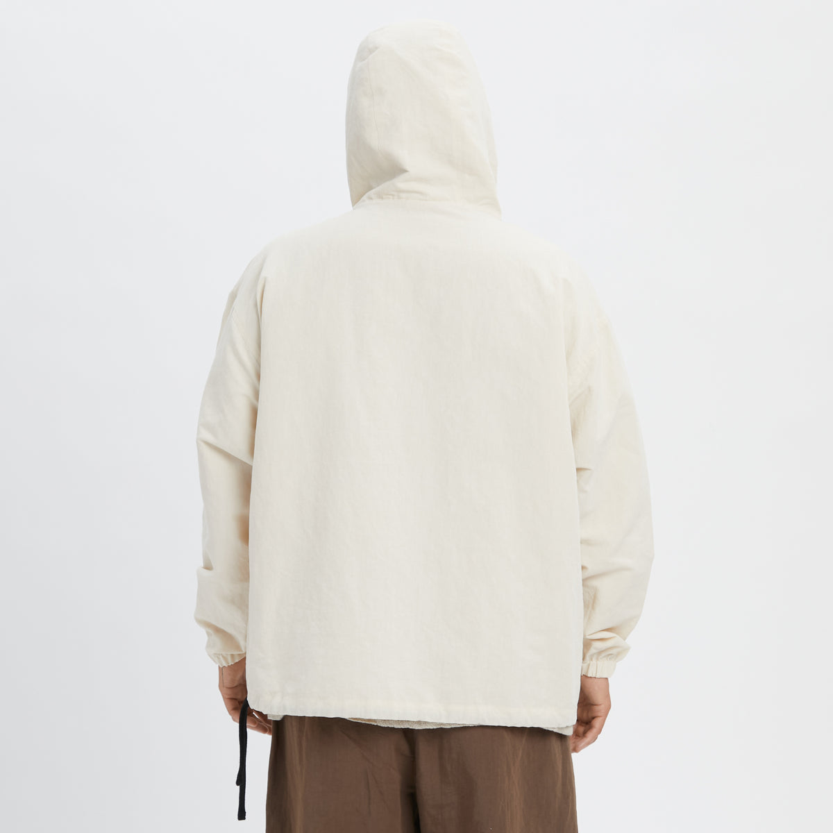 Pod Pullover Jacket - Bone Linen / Cotton