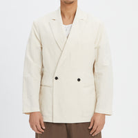 Darwin Blazer - Bone Linen / Cotton