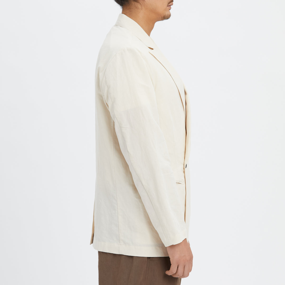 Darwin Blazer - Bone Linen / Cotton