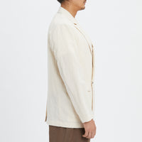 Darwin Blazer - Bone Linen / Cotton