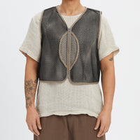 Trapper Vest - Black Mesh