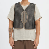 Trapper Vest - Black Mesh