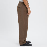 Tilt Pant - Brown Linen / Cotton / Nylon