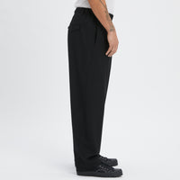 Tilt Pant - Black Tropical Wool