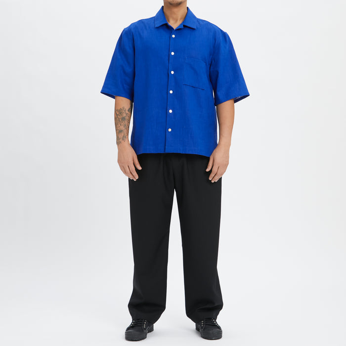 Tilt Pant - Black Tropical Wool