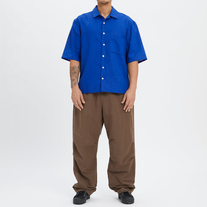M100 Pant - Brown Linen / Cotton / Nylon