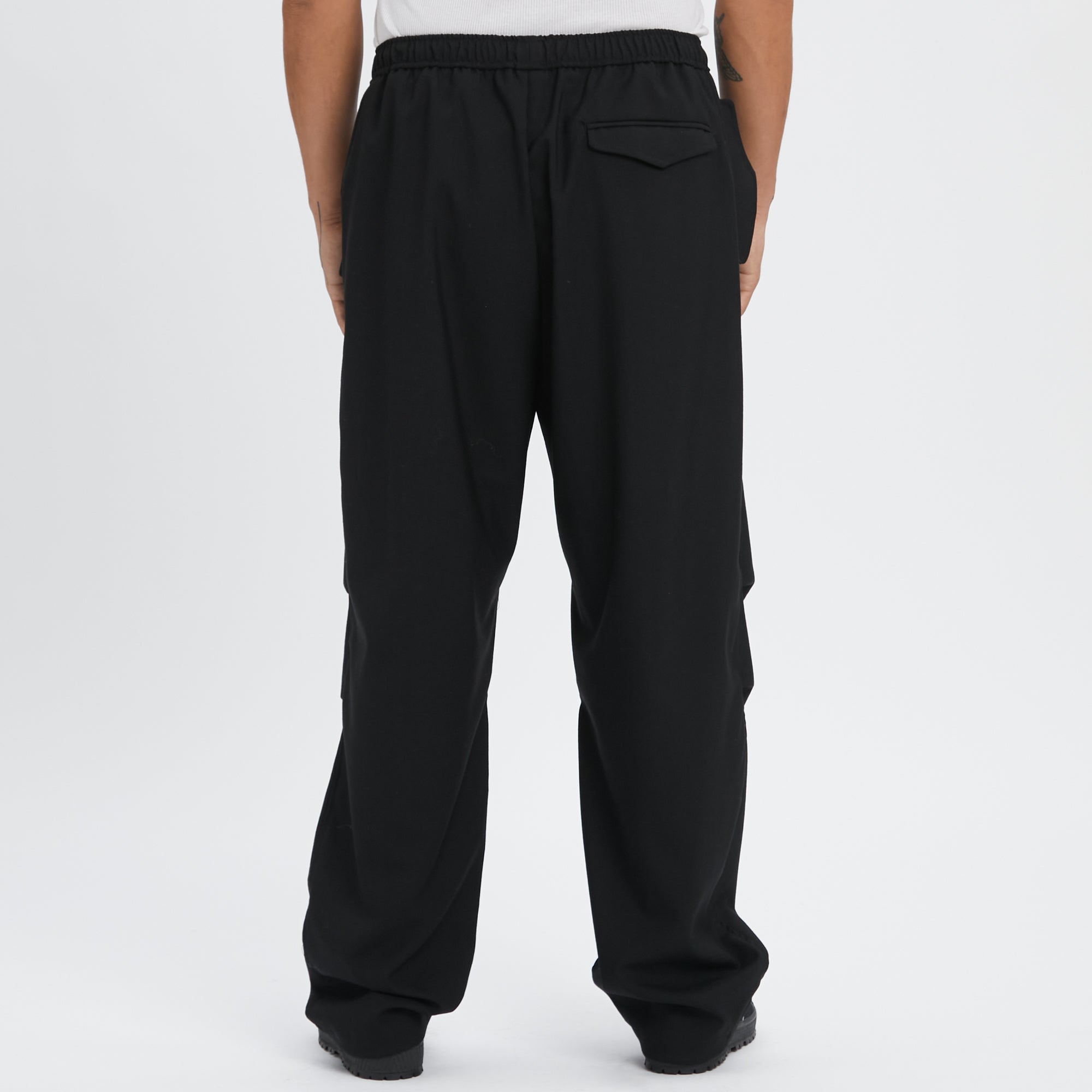 M100 Pant - Black Tropical Wool – s.k. manor hill