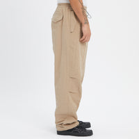 M100 Pant - Tan Puckered Cotton