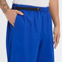 Palego Short - Royal Blue Ramie
