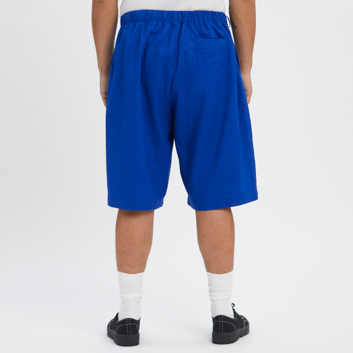 Palego Short - Royal Blue Ramie