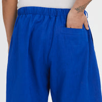 Palego Short - Royal Blue Ramie
