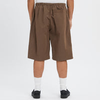 Palego Short - Brown Linen / Cotton / Nylon