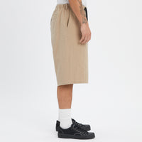 Palego Short - Tan Puckered Cotton