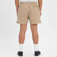 MT Short - Tan Puckered Cotton