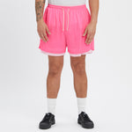 Reversible Ball Short - Pink & Fuchsia Mesh