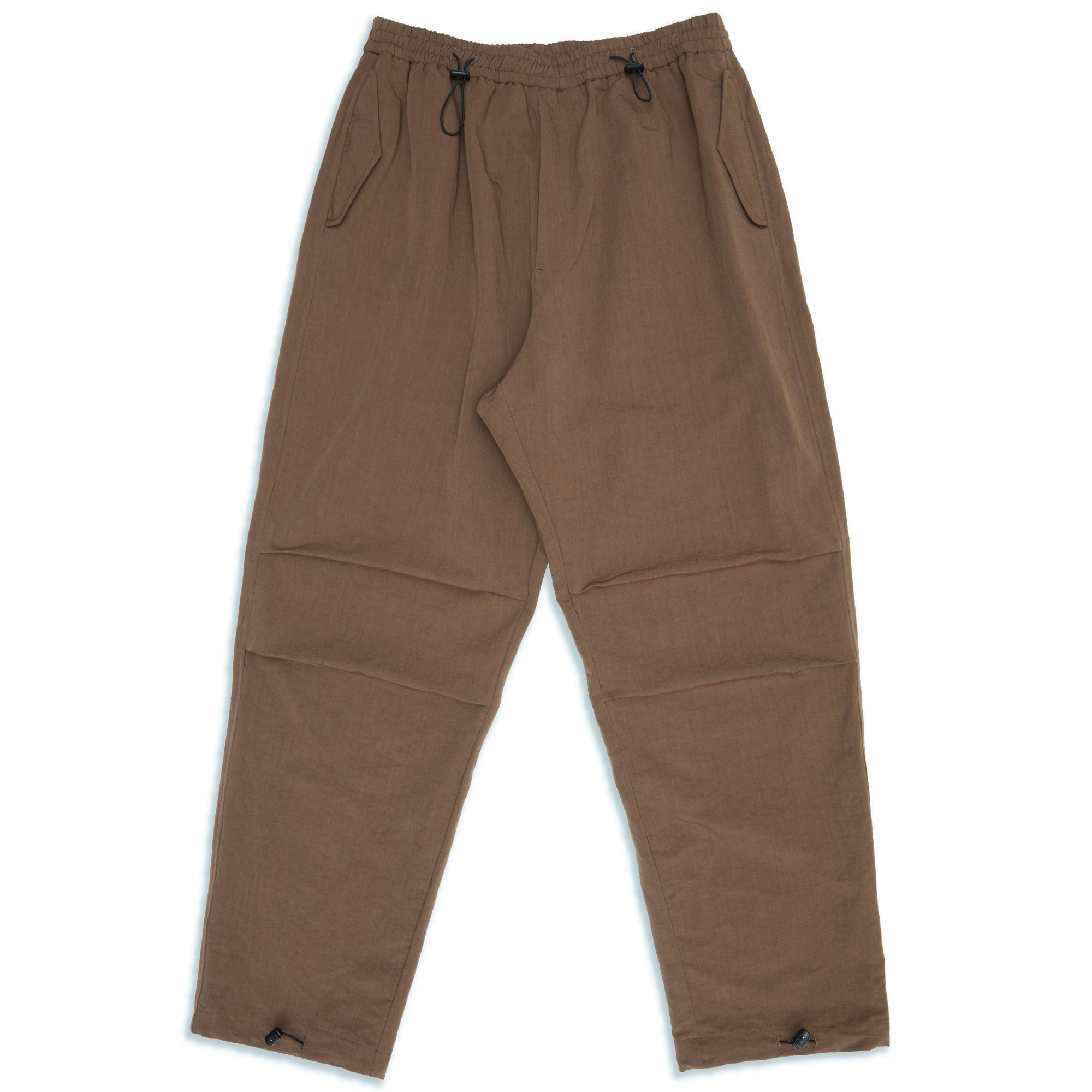M100 Pant - Brown Linen / Cotton / Nylon – s.k. manor hill