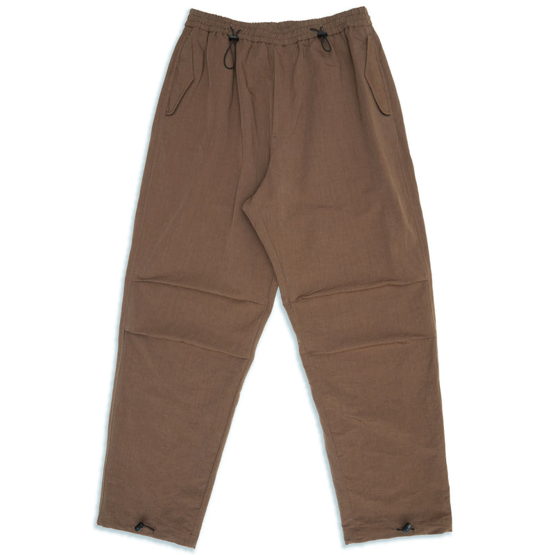 M100 Pant - Brown Linen / Cotton / Nylon