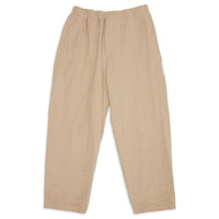 Tilt Pant - Tan Puckered Cotton