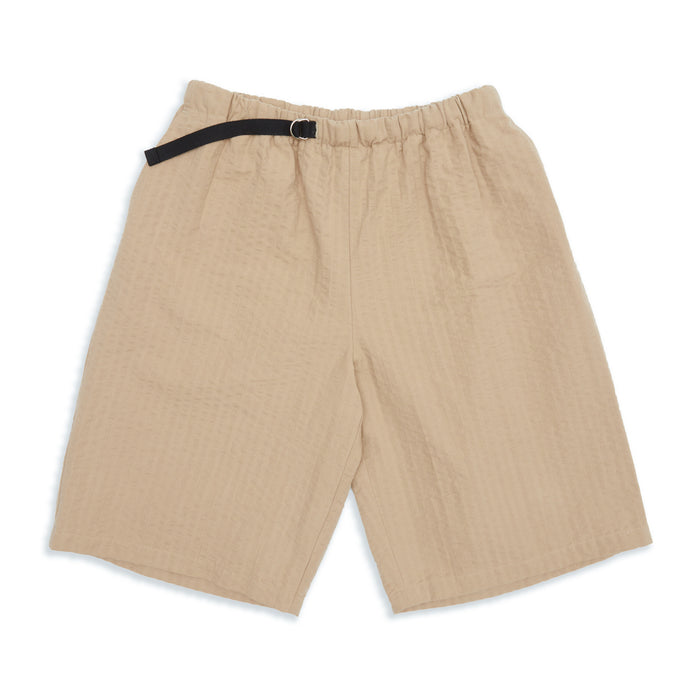 Palego Short - Tan Puckered Cotton